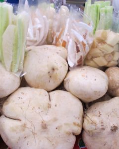 Jicama is quite popular in Mexican cuisine. It has a unique flavor that lends itself well to salads, salsas, and vegetable platters.