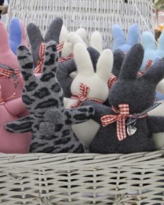 Randi Sue Foreman's plush cashmere bunnies