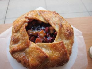 Mixed fruit galette