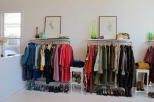 We dropped in on a really fabulous vintage clothing shop called Clementines.  http://www.clementinevintageclothing.com/visit_store.html