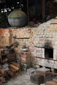 This dragon kiln was built in 1940 and it is capable of firing up to 5,000 individual pieces of ceramic works in one session!