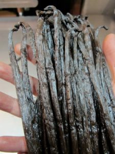 These tender and intoxicating vanilla beans are grown in Madagascar.