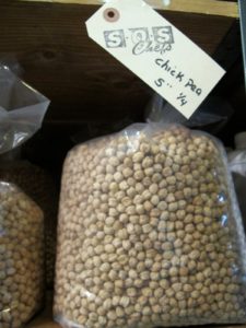 Dried nutty chick peas