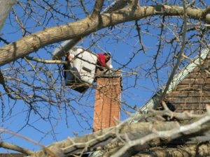 Replacing the old worn out chimney cap