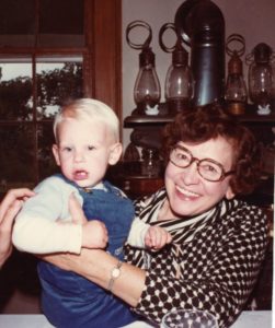 Mom with grandson Morgan