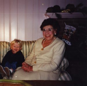 Mom and grandson Charlie