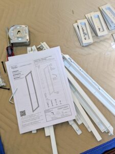 The detailed instructions make assembly very easy to do.
