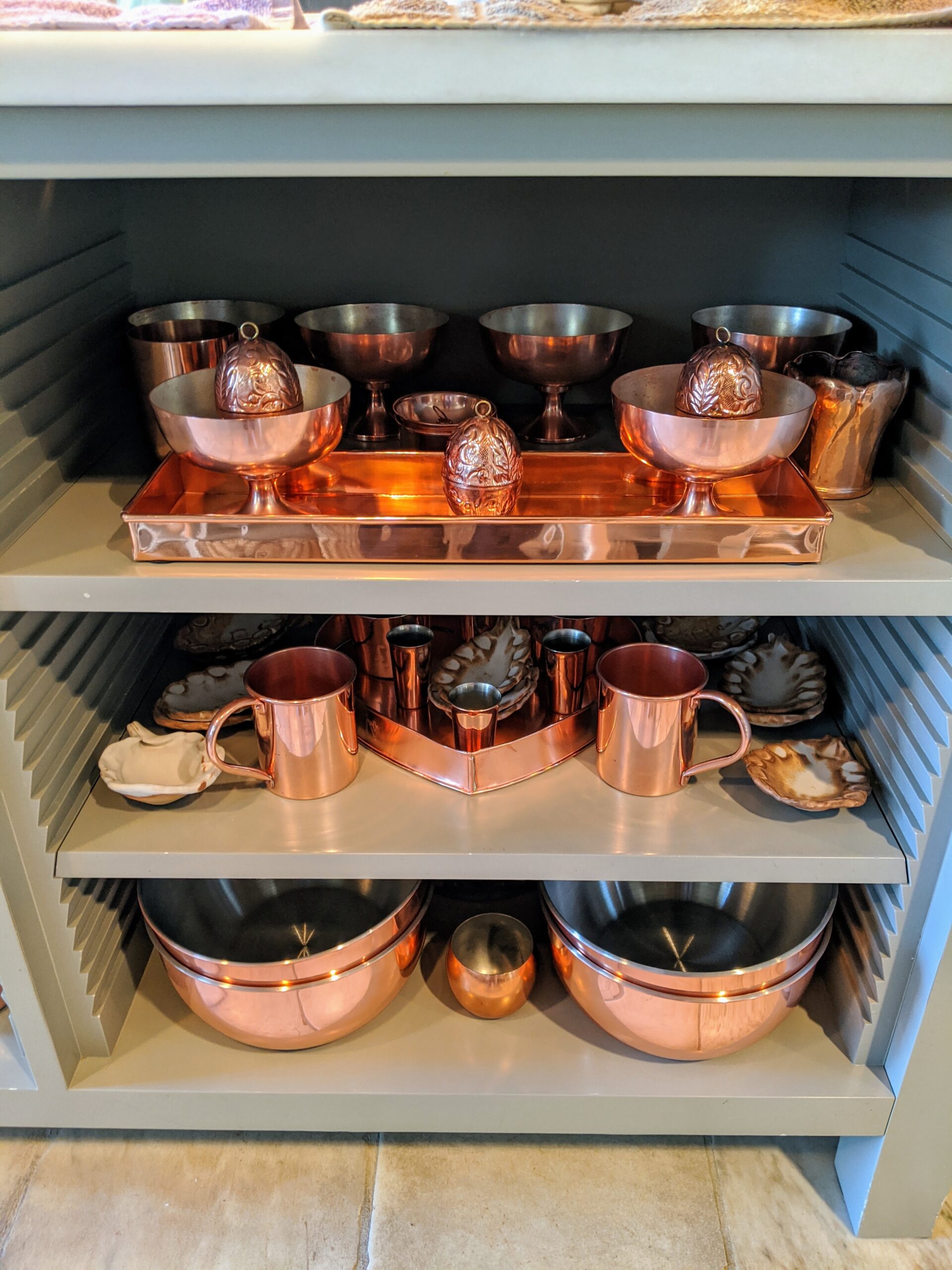 Time to Polish the Copper in My Studio Kitchen - The Martha
