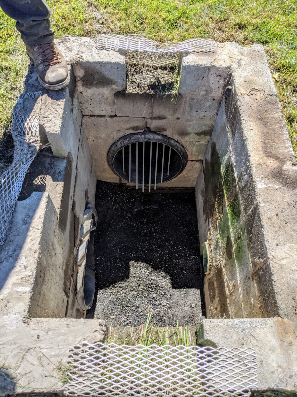 Cleaning Catch Basins Around My Farm The Martha Stewart Blog