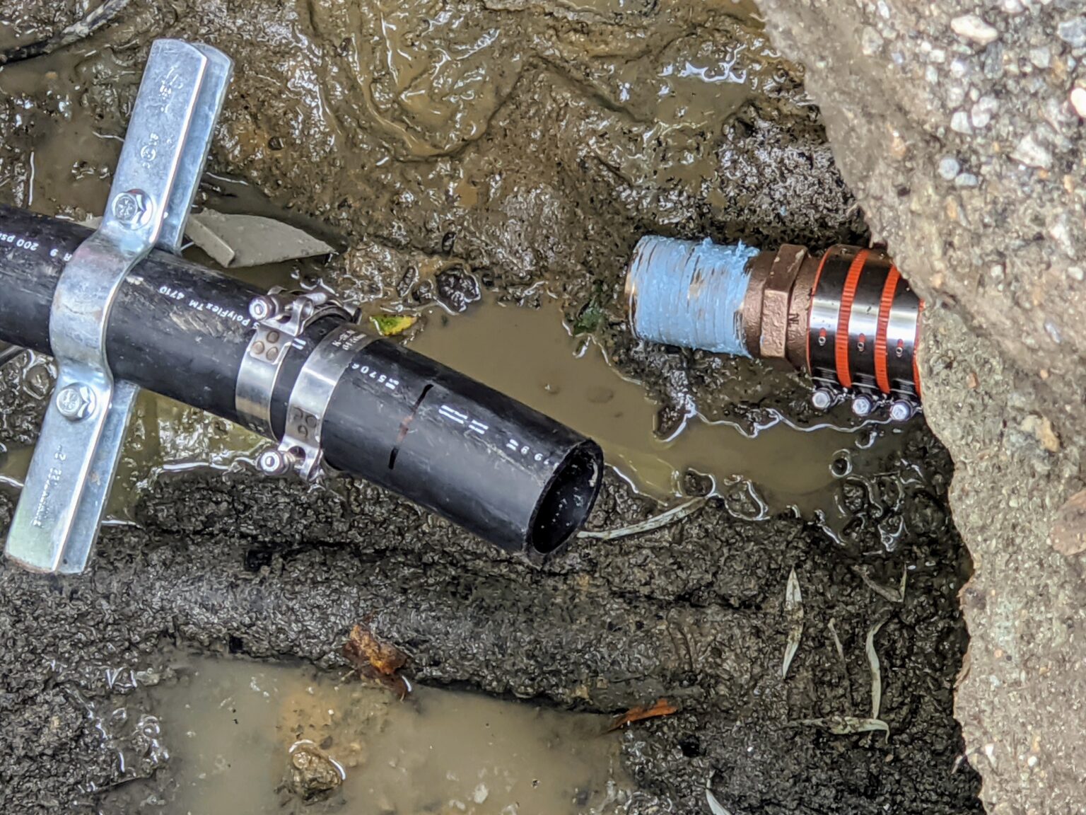 Repairing an Underground Pipe Leak The Martha Stewart Blog