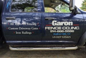 We used the team from Garon Fence Co. This company also put up my pigeon and peafowl fence earlier this year.