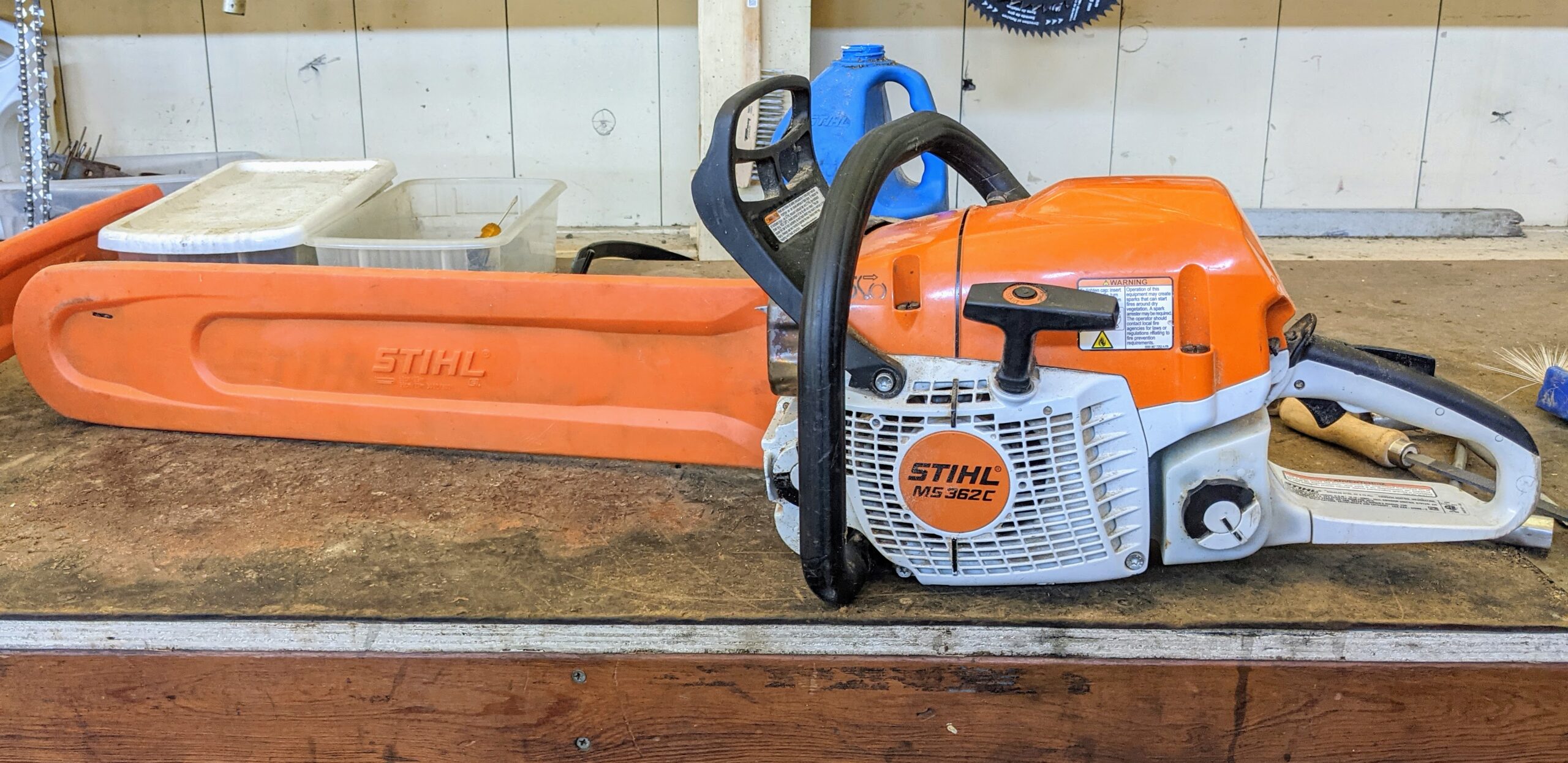 Maintaining Our STIHL Chainsaws - The Martha Stewart Blog