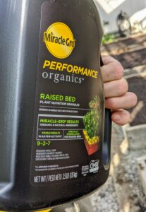 This is an organic and natural plant food formulated specifically for raised bed gardening.