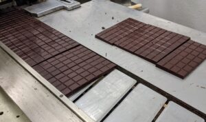 Here is the finished product - delicious, pure chocolate.