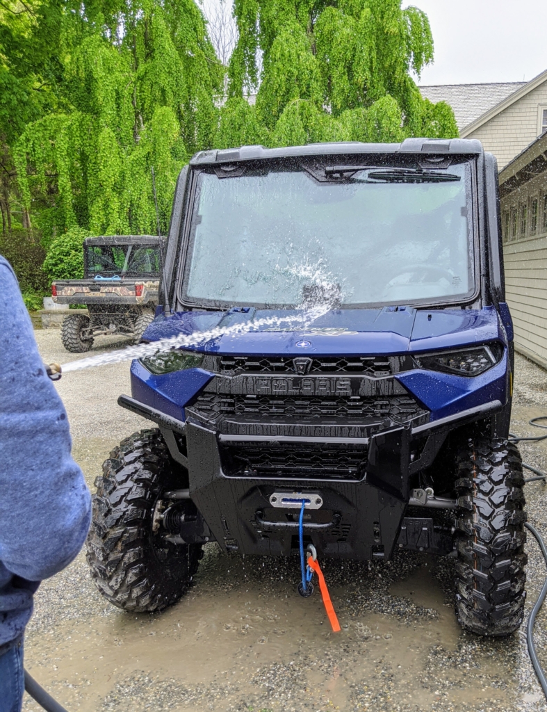 Washing My Polaris Ranger XP 1000 The Martha Stewart Blog