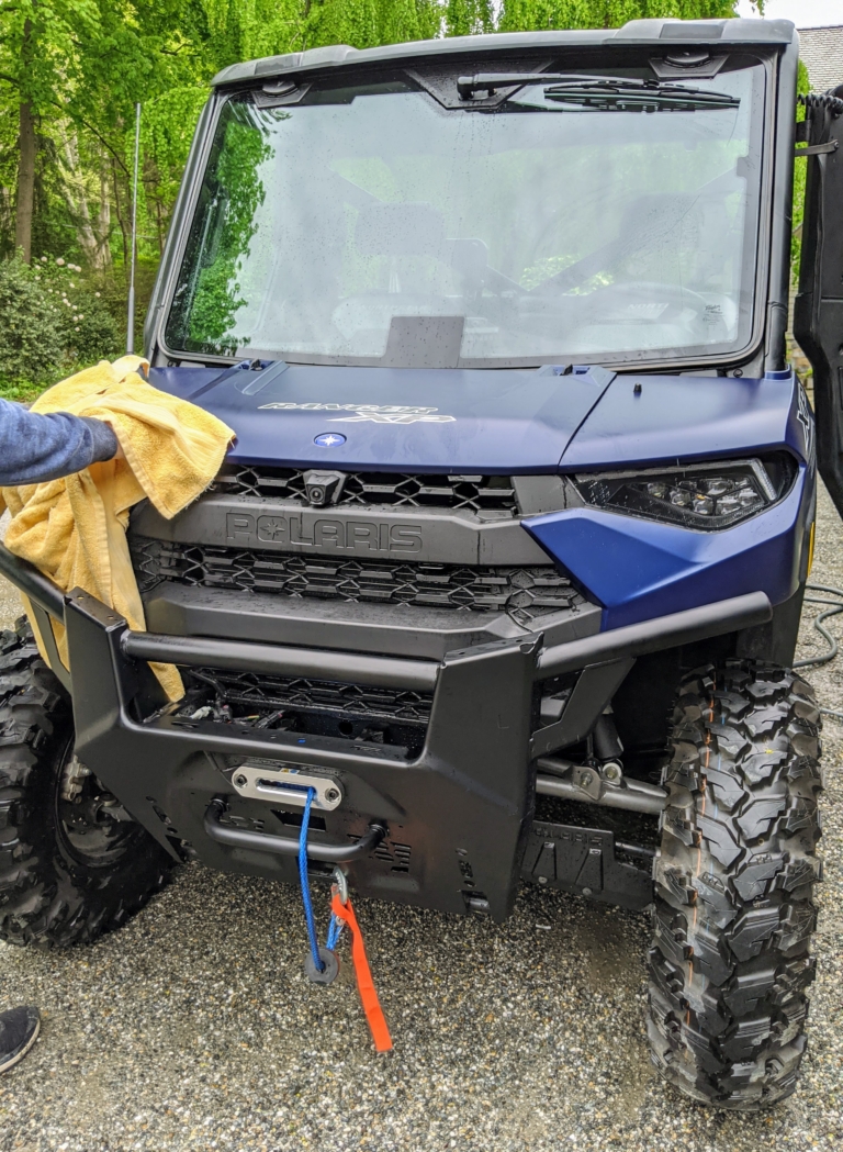 Washing My Polaris Ranger XP 1000 The Martha Stewart Blog