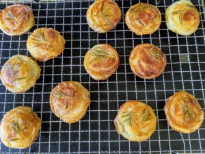 Pommes Anna, or Anna potatoes, is a classic French dish of sliced, layered potatoes cooked in a very large amount of clarified butter. The potatoes are peeled and sliced very thin and then placed into small ramekins or muffin cups for baking.
