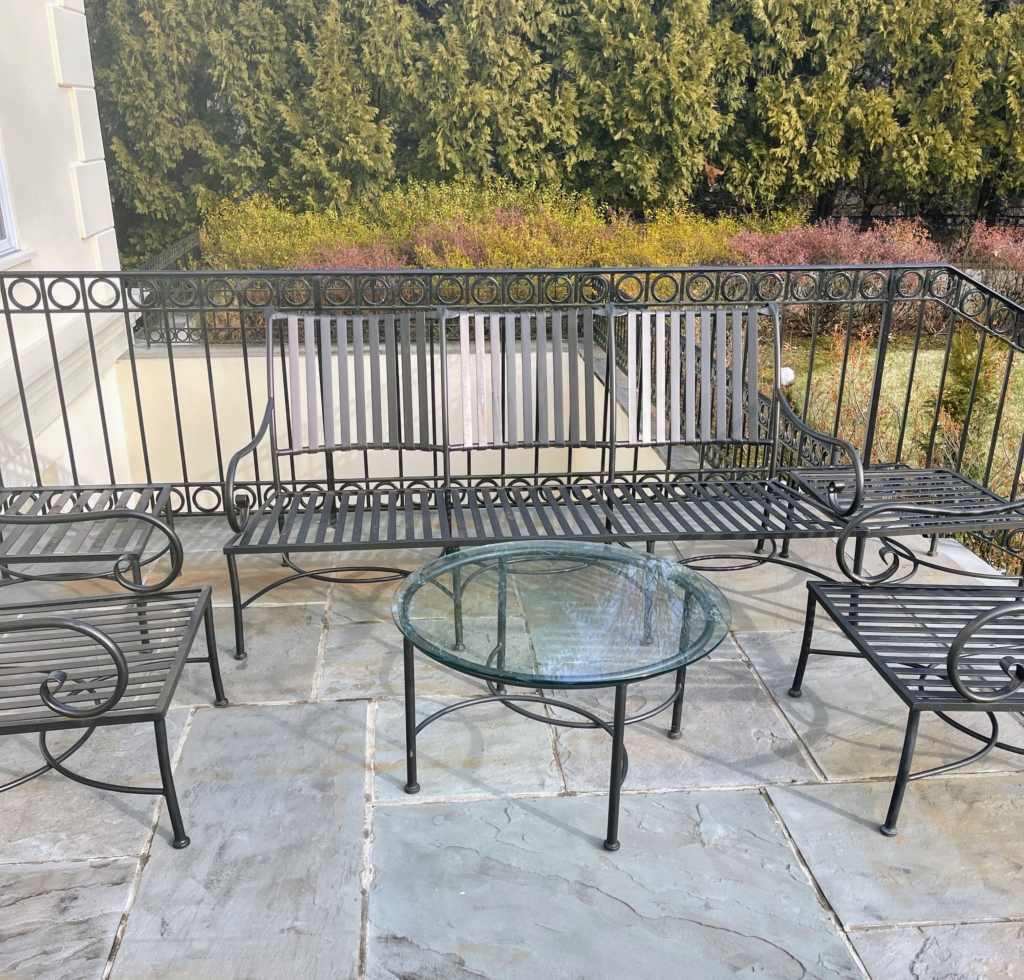 Restoring A Tag Sale Find at Patty's Portico in Port Chester, New York