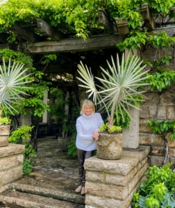 And here I am on my West Terrace. Despite the rain, it was such an enjoyable weekend. I can't wait to return this summer. And please check out more of my photos on my Instagram page @MarthaStewart48.