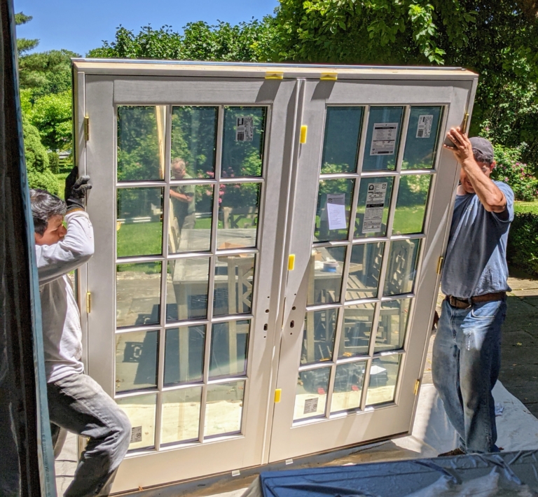 New French Doors and Shades The Martha Stewart Blog