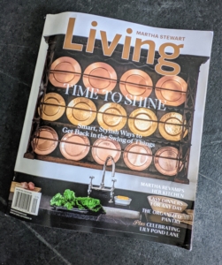 Our September issue of "Living" is on newsstands starting today. Pick up a copy and see more of this renovated kitchen. Plus, read about my bittersweet farewell to Lily Pond, my beloved cottage in East Hampton, New York.