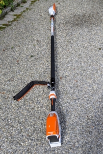 Brian also brought a couple telescoping pruners. All the STIHL tools are easy-to-use and easy to maintain.