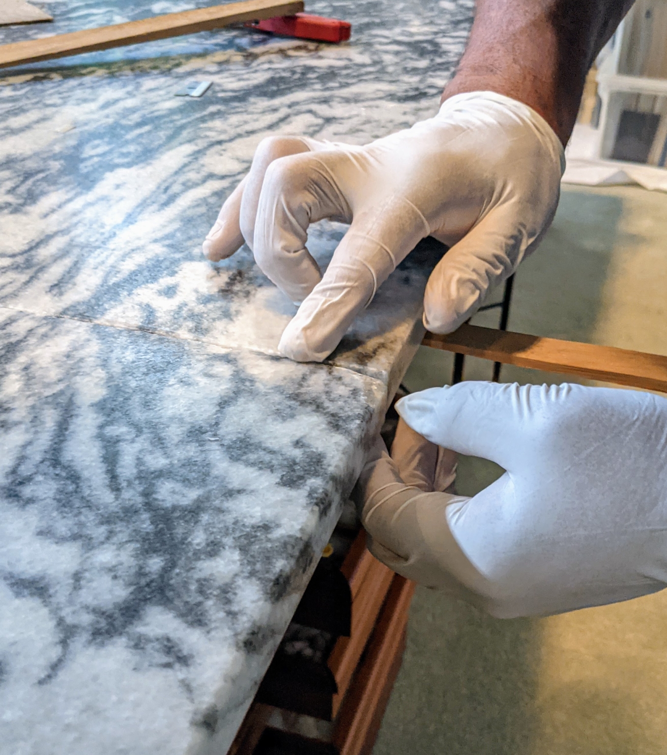 Repairing a Marble Table Top - The Martha Stewart Blog