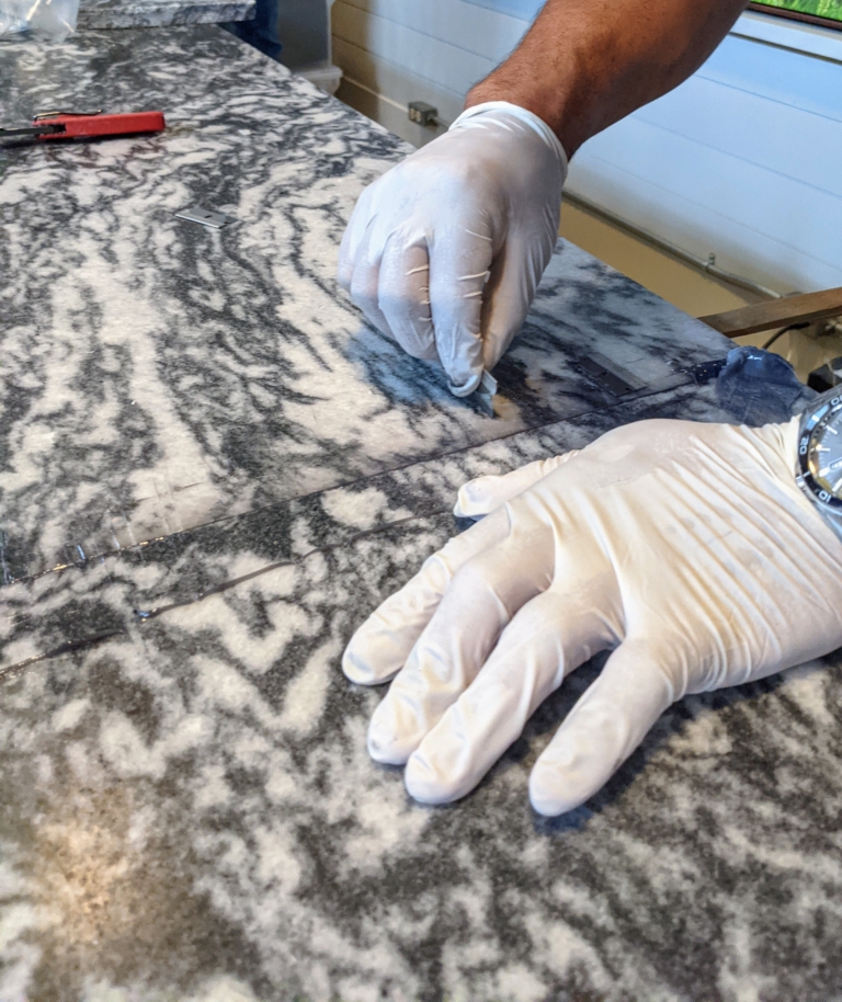 Repairing a Marble Table Top - The Martha Stewart Blog