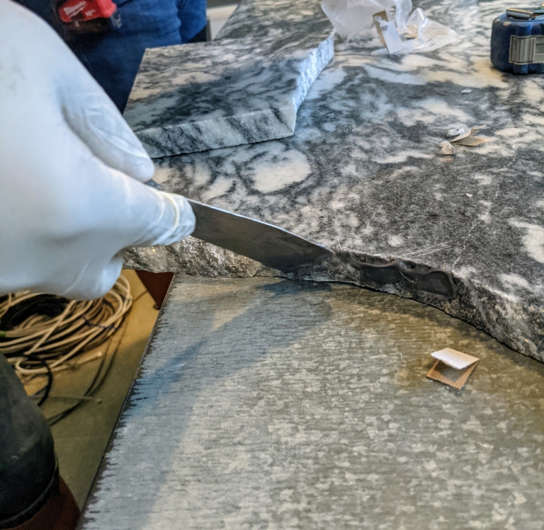 Repairing a Marble Table Top - The Martha Stewart Blog