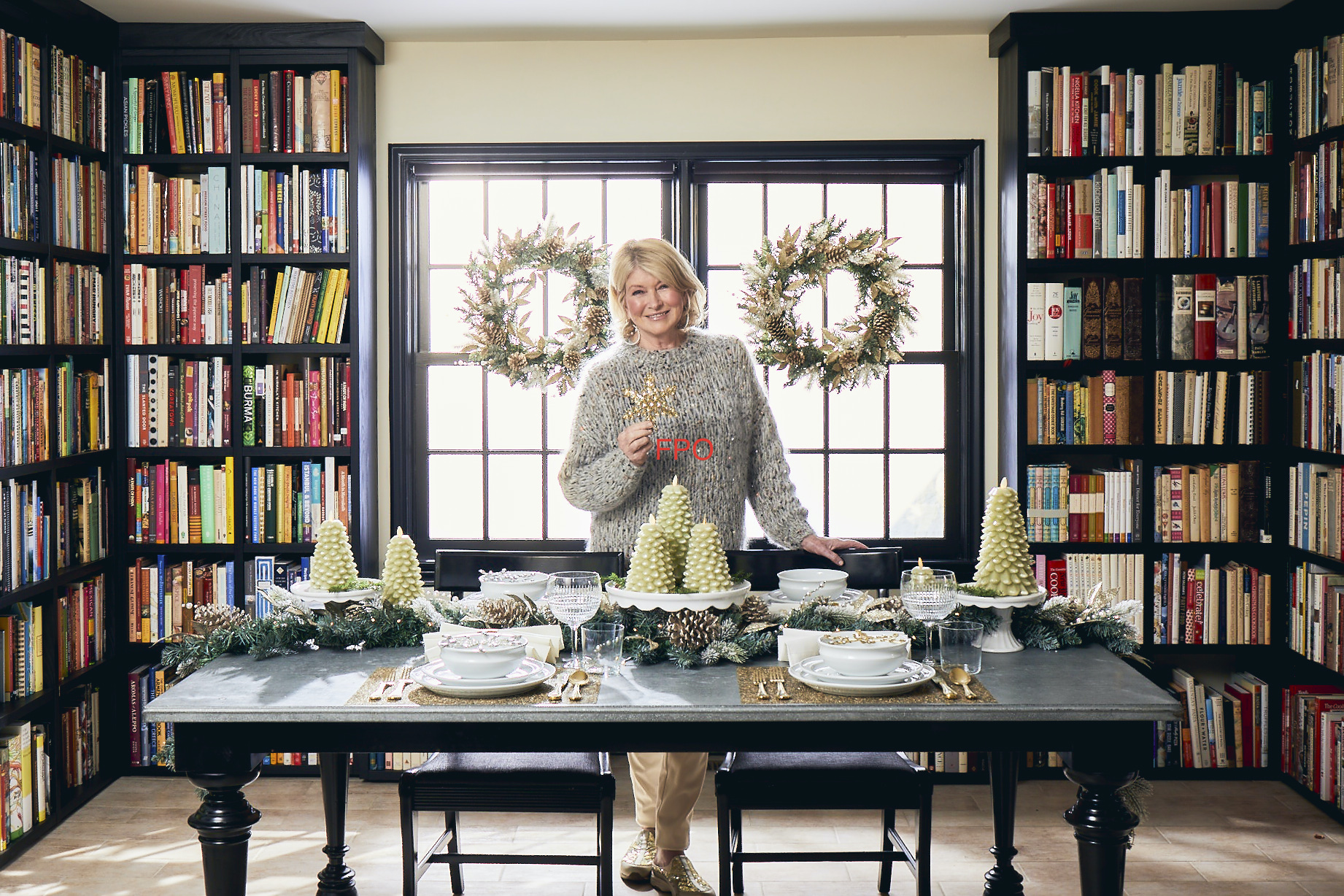 Martha Stewart Collection 30-Piece Cutlery Set, Created for Macy's - Macy's