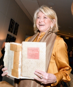 I brought with me the dog-eared first edition of Julia's cookbook, "Mastering the Art of French Cooking" that I purchased in the 1960s. I used it countless times and now keep it in a very special place in my cookbook library for reference. (Photo by Madison McGaw/BFA.com)