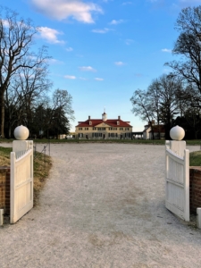 If you haven't yet been, I hope you take some time to visit Mount Vernon one day to see the place that the Father of Our Country and the first First Lady called home. For more information, go to the Mount Vernon web site.