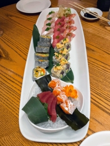 We enjoyed a host of of sushi dishes. The menu at Nobu is a blend of classic Japanese cooking with influences from Peru and Europe. I try to include a visit to one of Nobu's restaurants whenever I can.