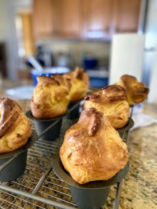 Here are popovers made using my very own recipe.