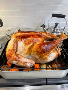 It was a huge success! This recipe really is excellent. It makes a plump and regal roast turkey, with crisp, golden-brown skin.