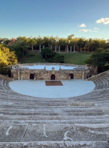 Another attraction in Altos de Chavon is this five-thousand seat amphitheater. It is mainly used for music concerts and other performances. The amphitheater is so beautiful and carved all from stone. The term “amphitheater” derives from the ancient Greek words meaning “on both sides” or “around” and “place for viewing”.