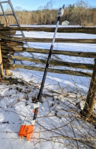 Pasang also uses this telescoping pole pruner from STIHL. It has a quiet, zero-exhaust emission, and is very lightweight. Plus, with an adjustable shaft, the telescoping pole pruner can cut branches up to 16 feet above the ground.