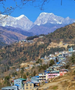 Chhiring's hometown is Solukhumbu, which is close to Mt. Everest. Solukhumbu is one of 14 districts of Province No. 1 of eastern Nepal. Chhiring says he has climbed many mountains, but not Mt. Everest - not yet, anyway.