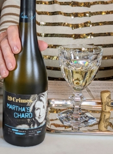 And have you seen Martha's Chard - a terrific chardonnay that I just released nationally this week! You can find this delicious new wine by visiting 19Crimes.com for a store near you. Work hard, play hard and drink Martha's Chard.