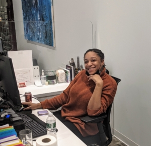 Valerie Waterman is our office manager - always so enthusiastic and ready to help.