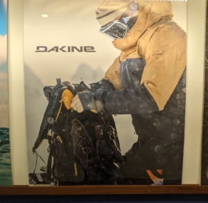 Dakine is an American outdoor clothing company specializing in sportswear and sports equipment. Founded in Hawaii, the name comes from the Hawaiian Pidgin phrase "da kine" meaning "very good," "the real deal," or exceptional.