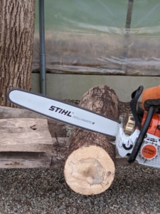 We also use STIHL's chainsaws for many outdoor projects. They are capable of felling and limbing. Its durable construction and reliable performance make it one of our most powerful tools. All STIHL chainsaws are also equipped with a chain stopping system designed to reduce the risk of injury.