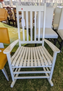 A rocking chair for the porch... for sale!