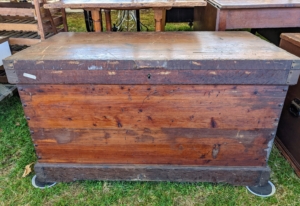 An antique trunk... for sale!