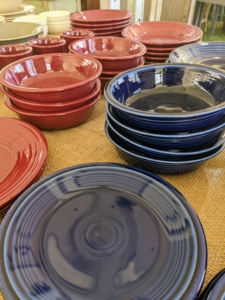 Fiesta dinnerware... for sale!