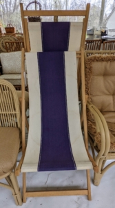 Canvas sling chairs... for sale!