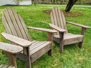 Adirondack chairs... for sale!