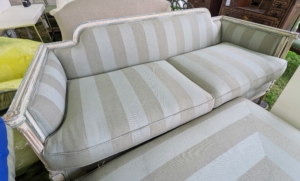 A beautiful sofa and ottoman... for sale!