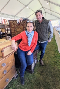 Mari Ann Maher and Bruce Wylie own the Antique and Artisan Gallery in Stamford, Connecticut.