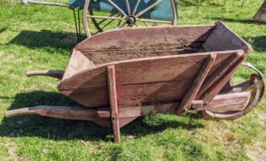 Old wheelbarrows... for sale!